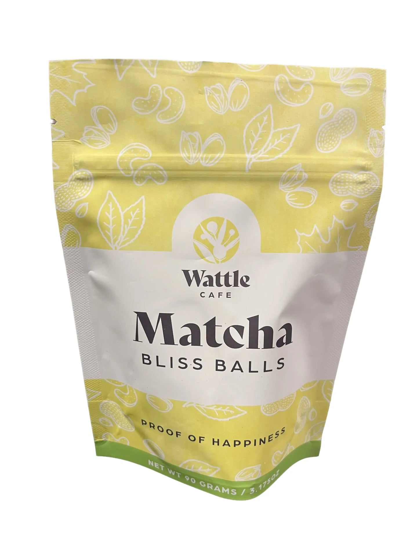 Matcha Bliss Bites Front of Bag