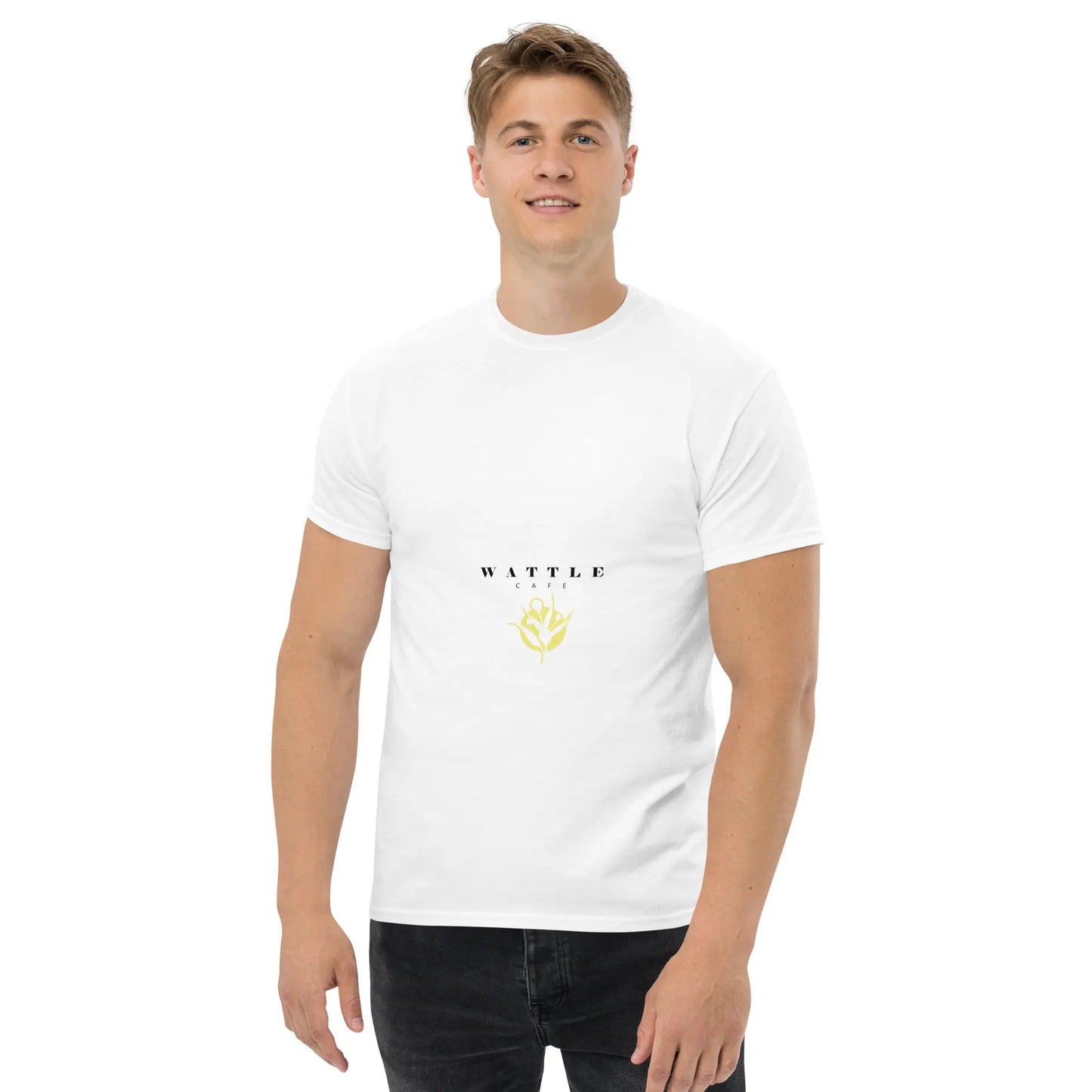 Men's classic tee - Coffee is a hug in a mug