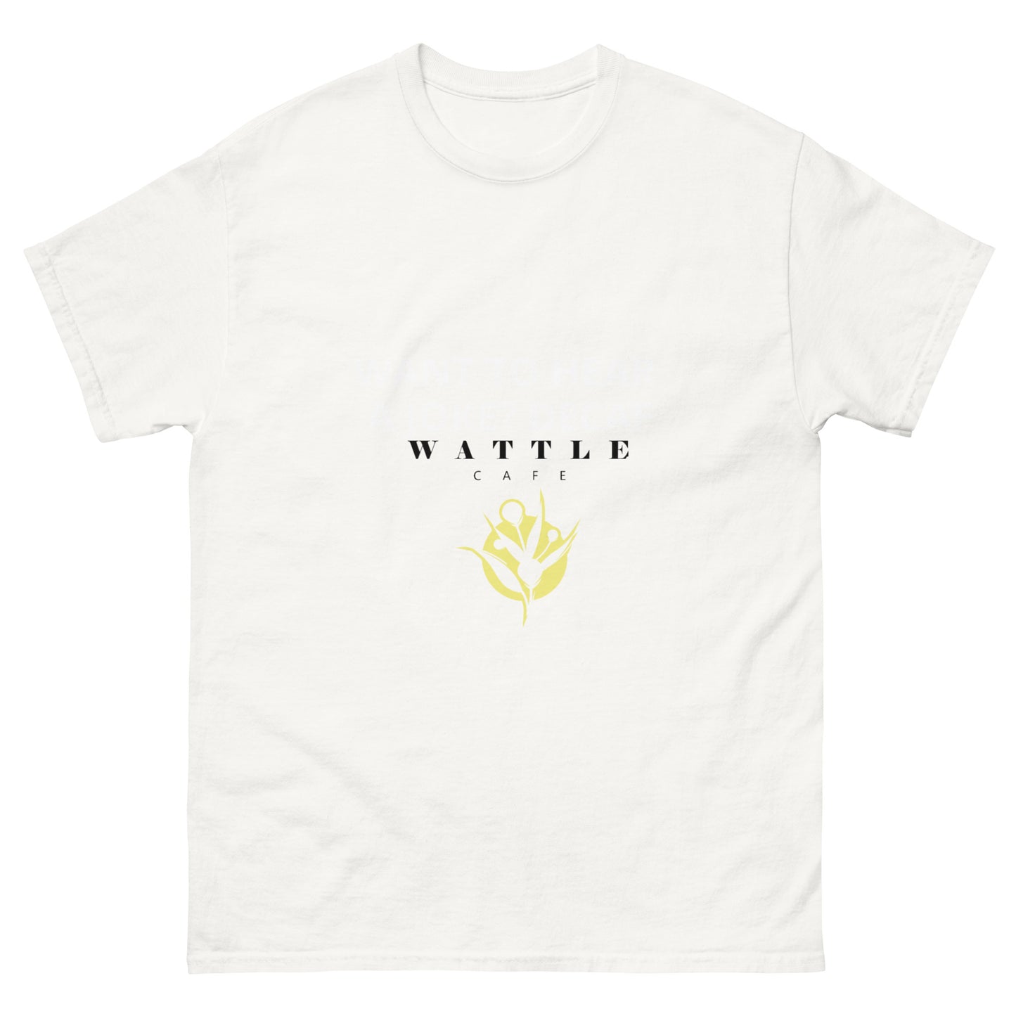 Men's classic tee - Want to  hear a joke? Decaf