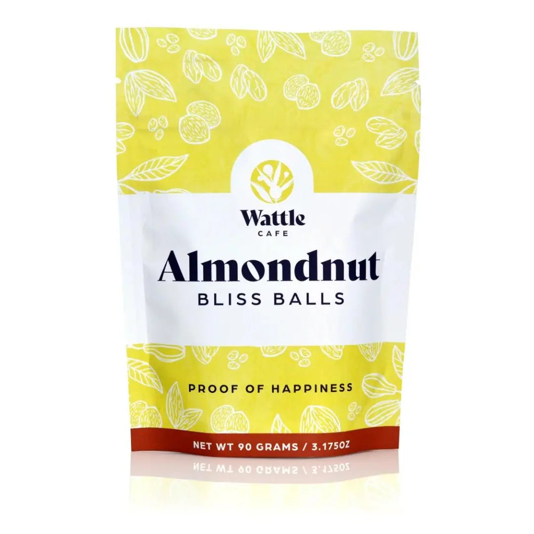 4 bags of Almondnut Bliss Bites Wattle Cafe