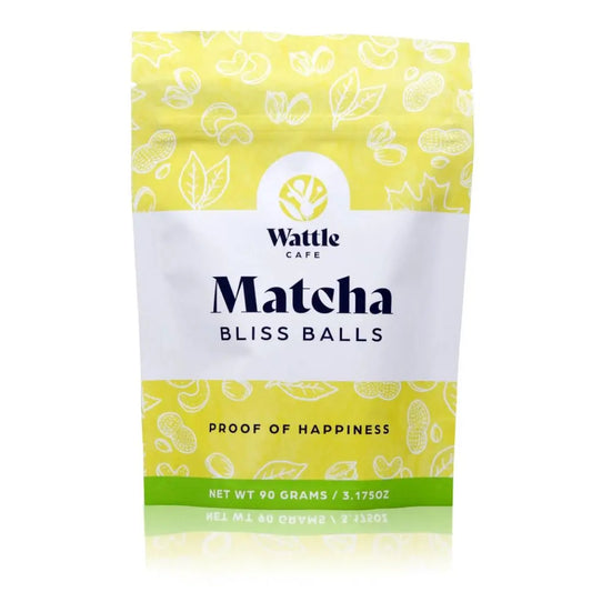 Wattle cafe Matcha Bliss Bites Bag